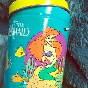 The little mermaid tin organizer